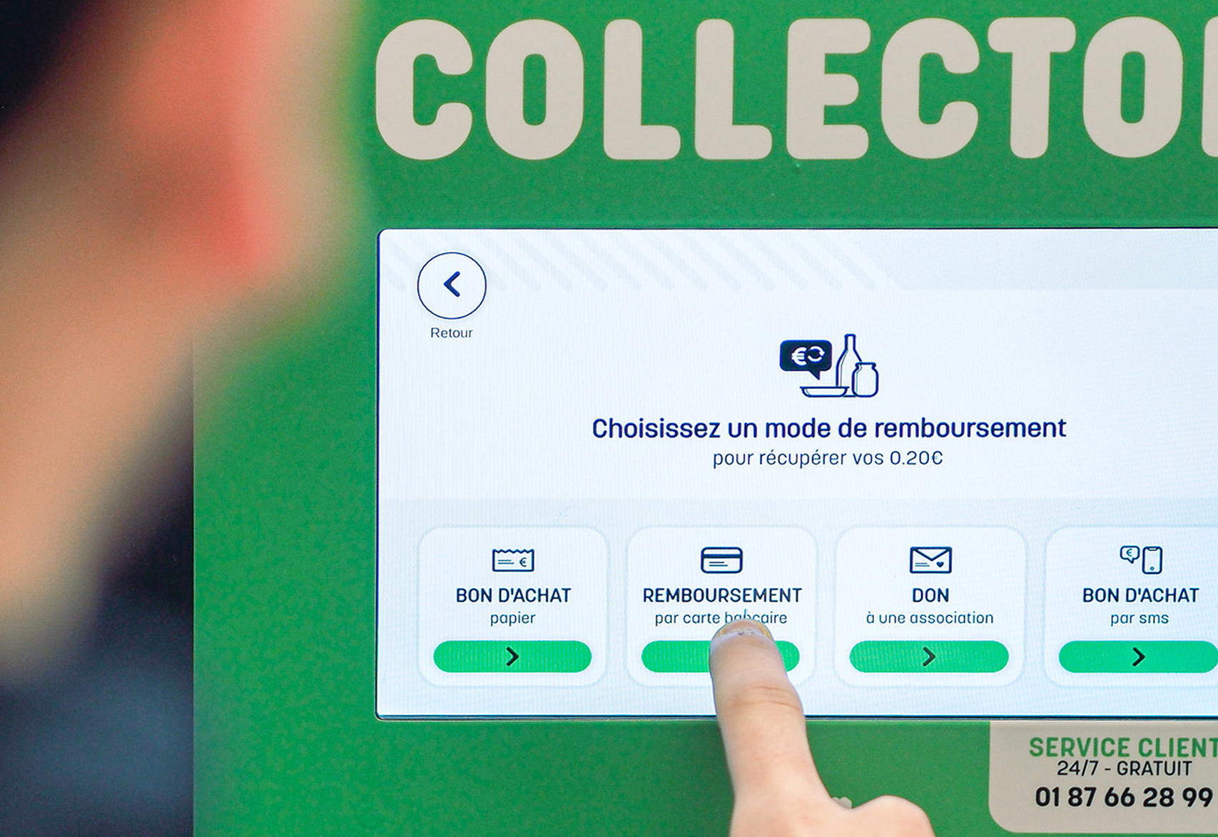 Déconsignation de bouteilles réemployables