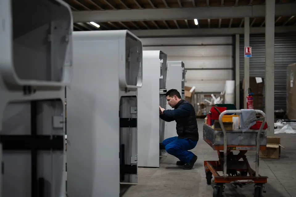 Montage d'un Collector à l'atelier